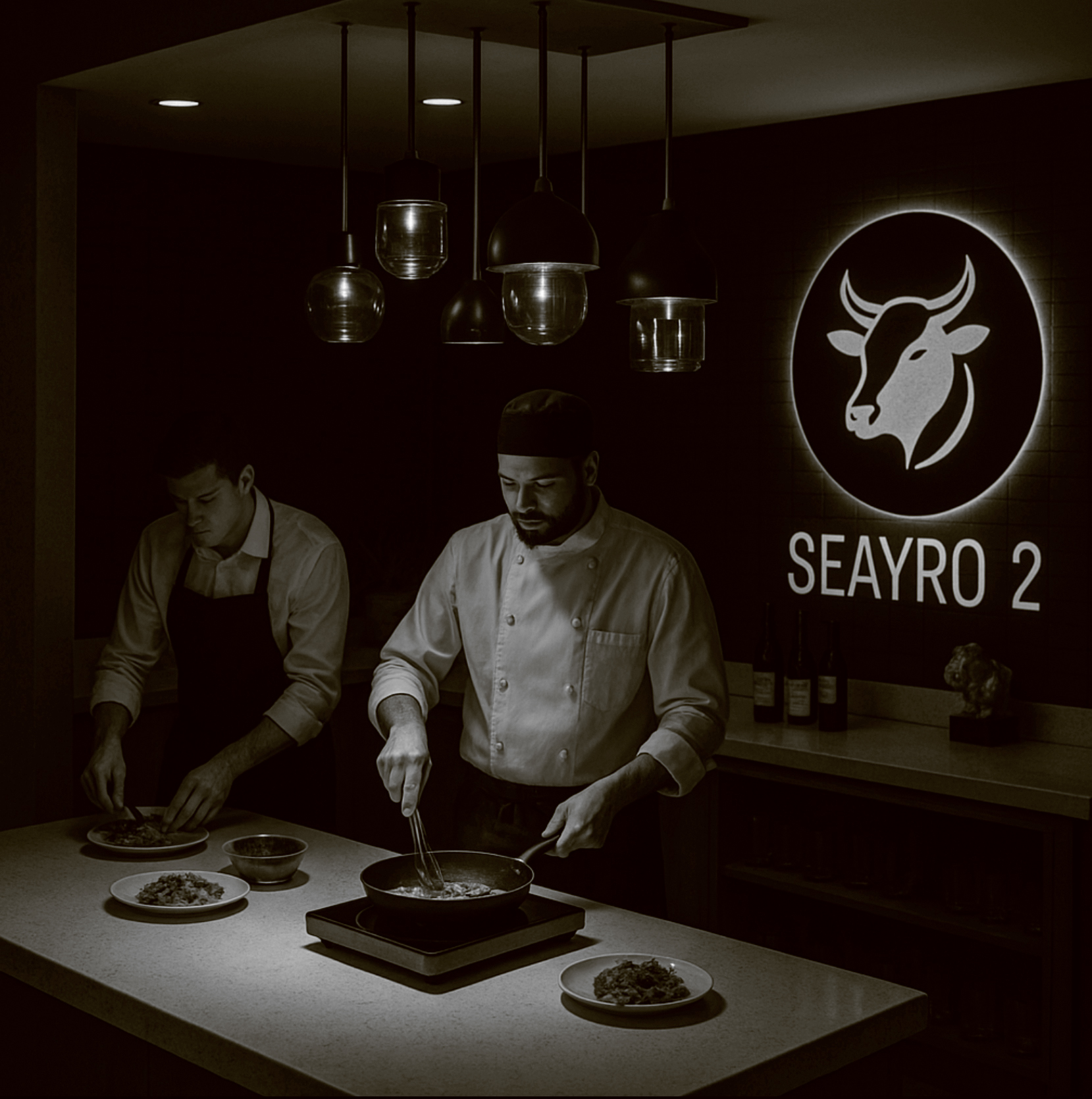 [background image] image of the restaurant facade (for a fine dining restaurant)